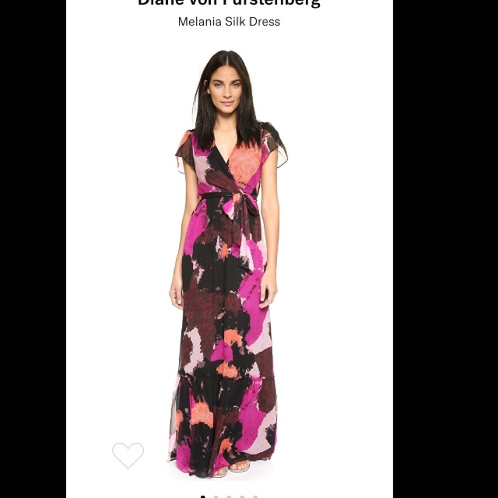 DVF Melania Silk Dress (Size 4)